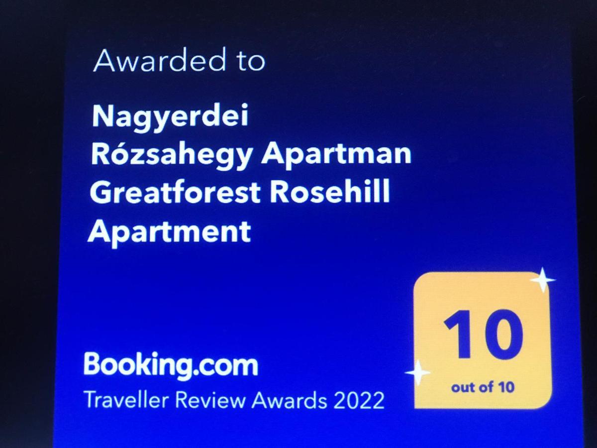 Greatforest Rosehill 1 Apartman Debrecen Exteriör bild